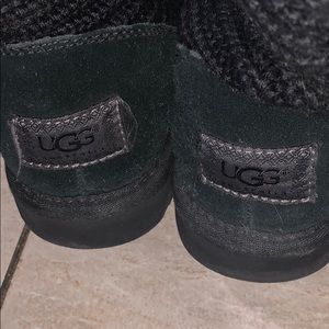 Black UGG boots